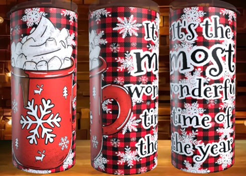 Christmas - Hot Cocoa (IBt) 20 oz Skinny Tumbler