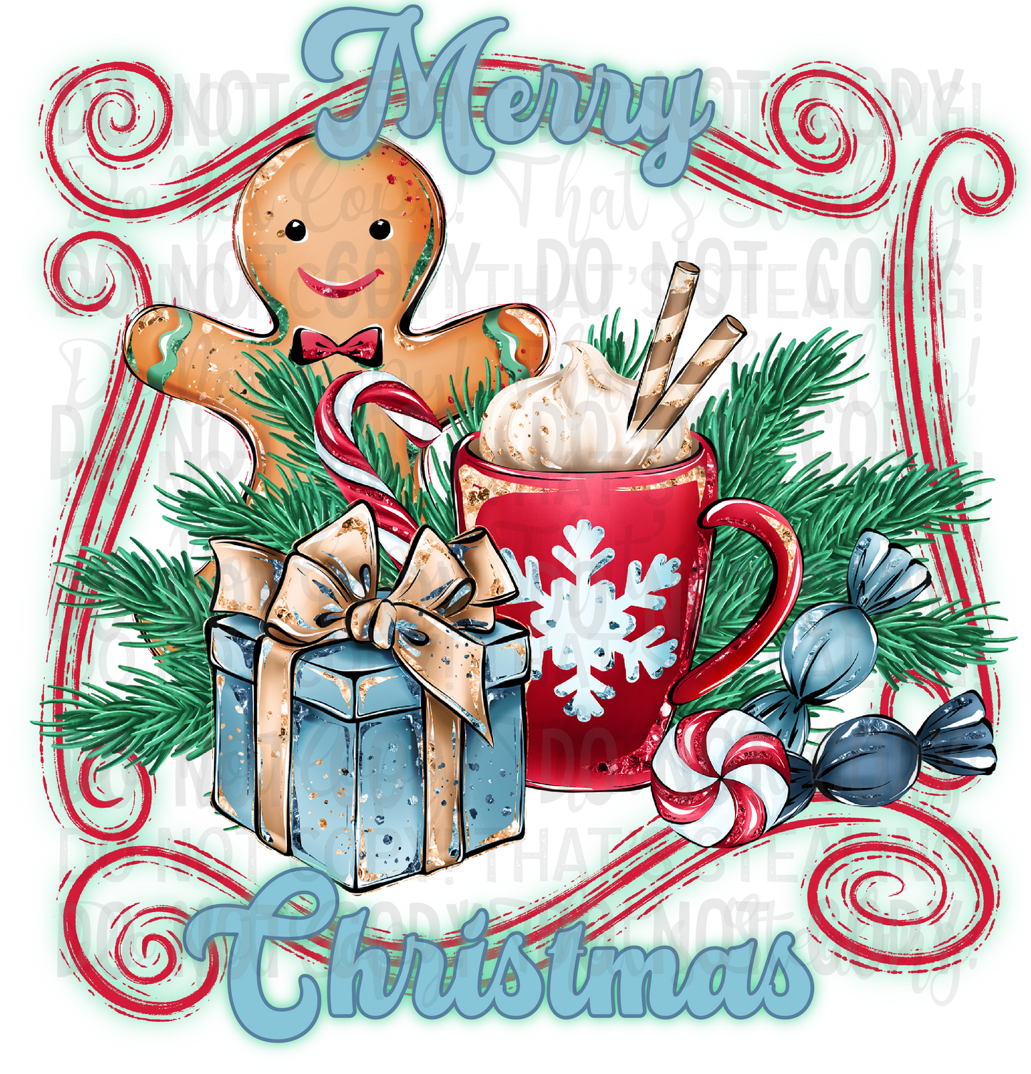 Christmas - Merry Gingerbread (SS)