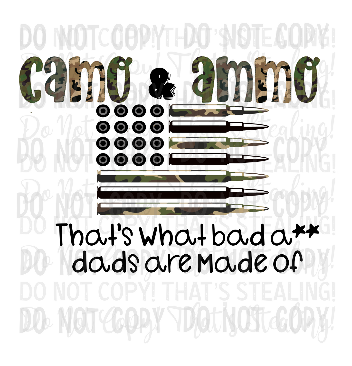 Dads - Camo and Ammo Dad (SS)