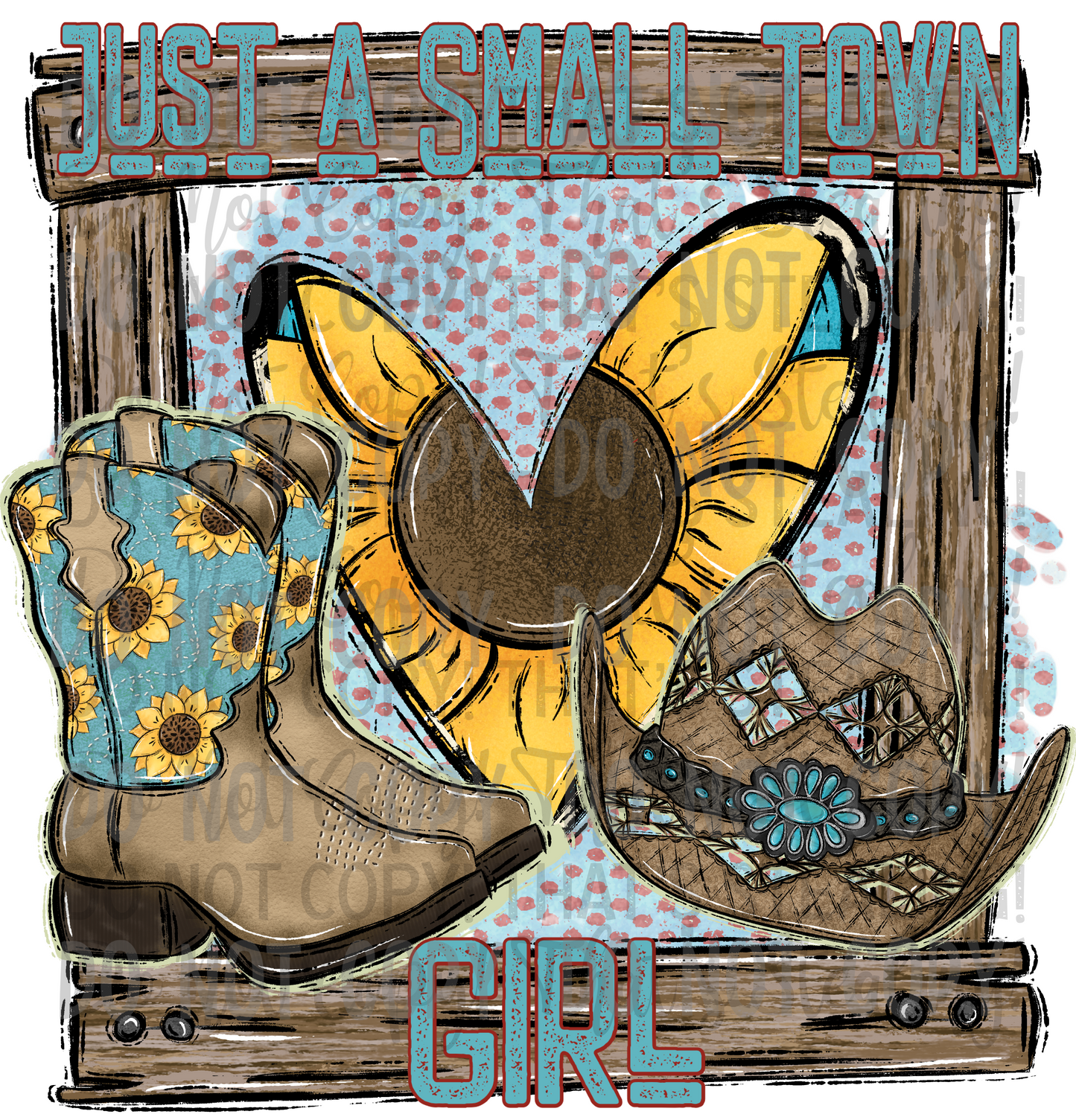 Country & Western - Just A Small Town Girl (SS)