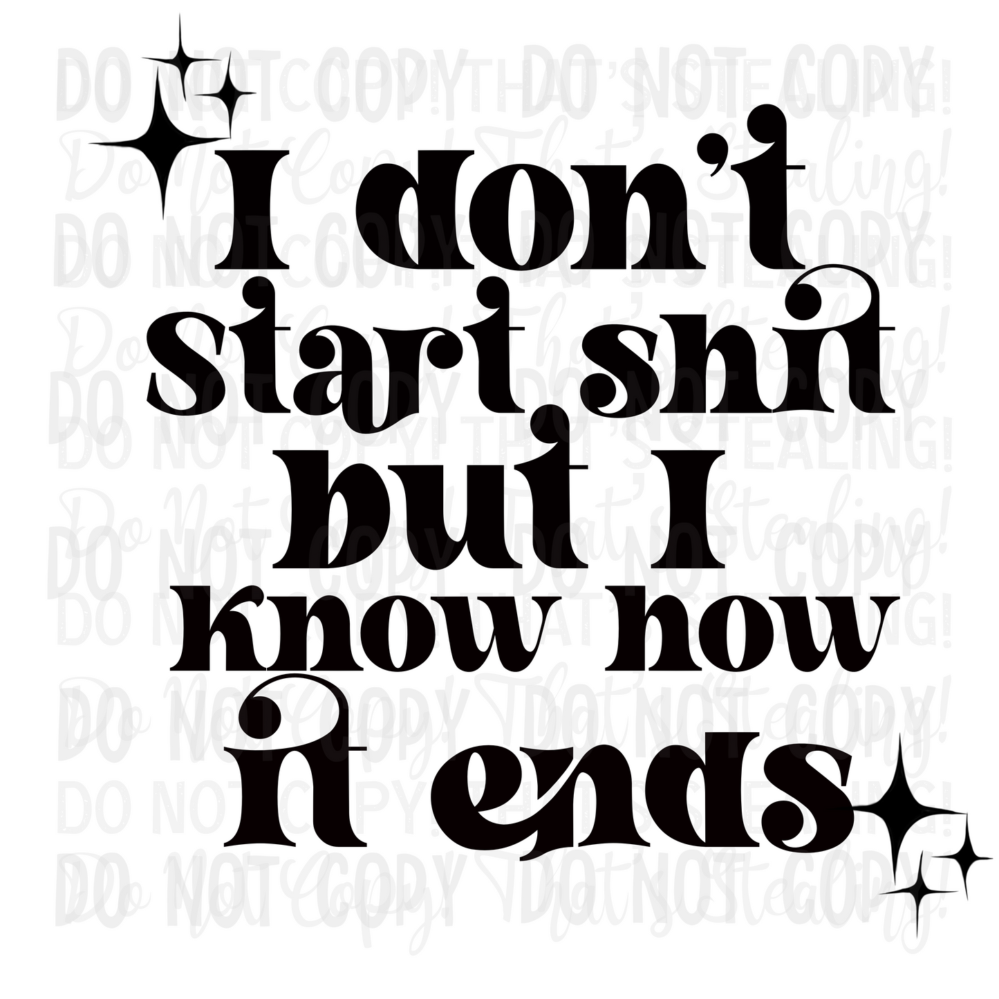 Unfiltered - I Don't Start Sh*t (SD)