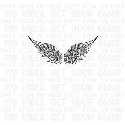 Let Your Dreams Be Your Wings Spine w/ Pocket