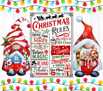 Christmas Rules Nomes