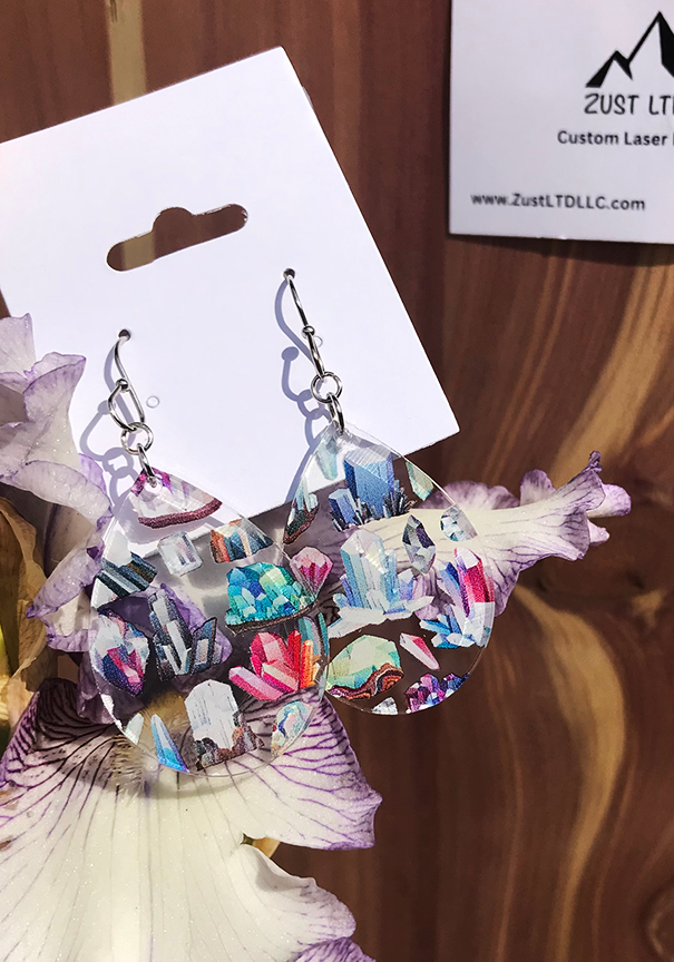 Mystical Crystal Earrings