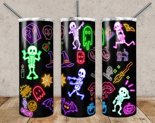 Neon Skeletons