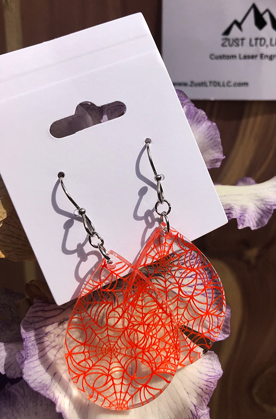 Spider Web Earrings