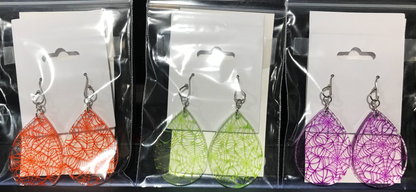 Spider Web Earrings