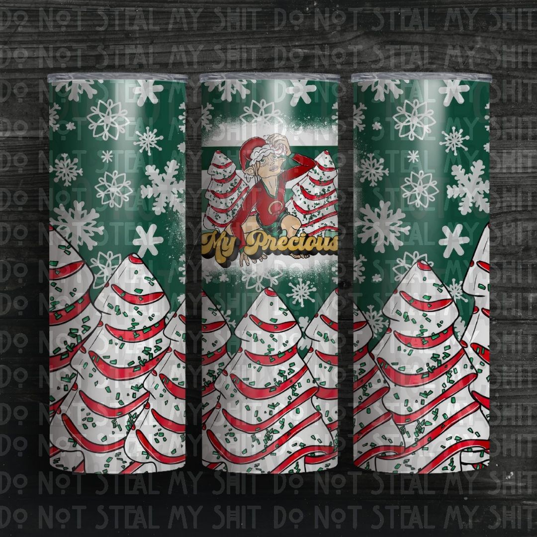 Christmas - My Precious Snack (TE) 20 oz Skinny Tumbler