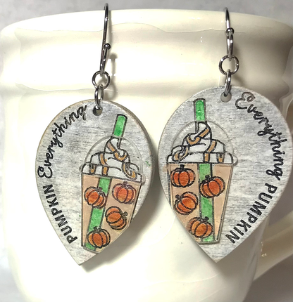 Pumpkin Everything Earrings