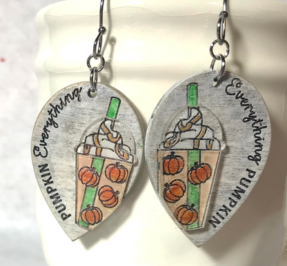 Pumpkin Everything Earrings