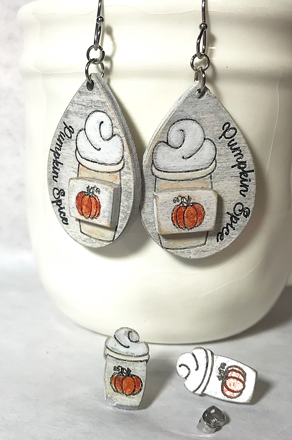 Pumpkin Spice Combo Set Earrings