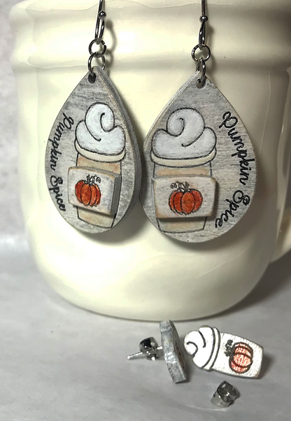 Pumpkin Spice Combo Set Earrings