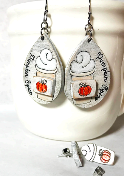 Pumpkin Spice Combo Set Earrings