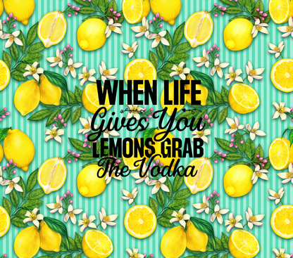 When Life Gives You Lemons: Blue