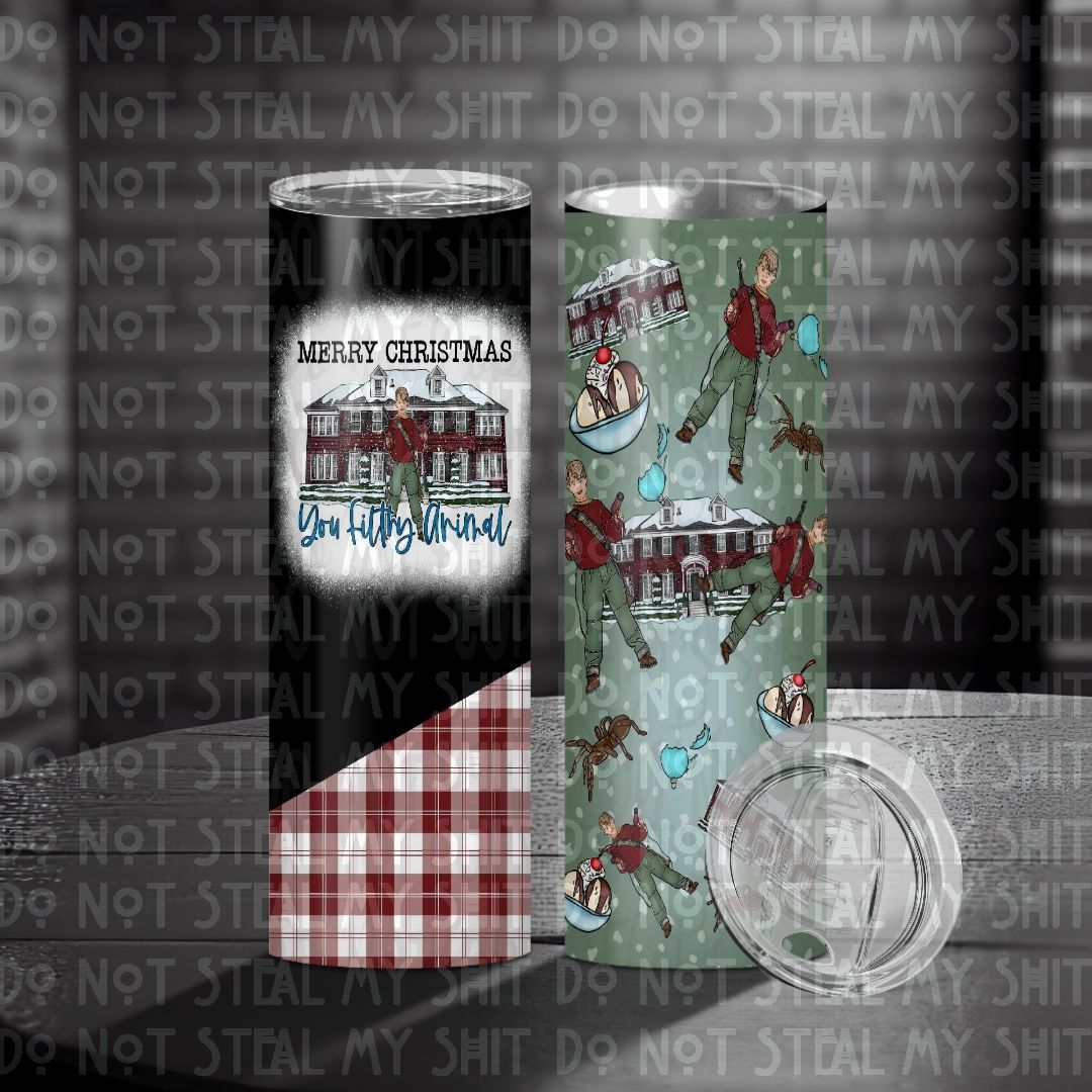 Christmas - Animal (TE) 20 oz Skinny Tumbler