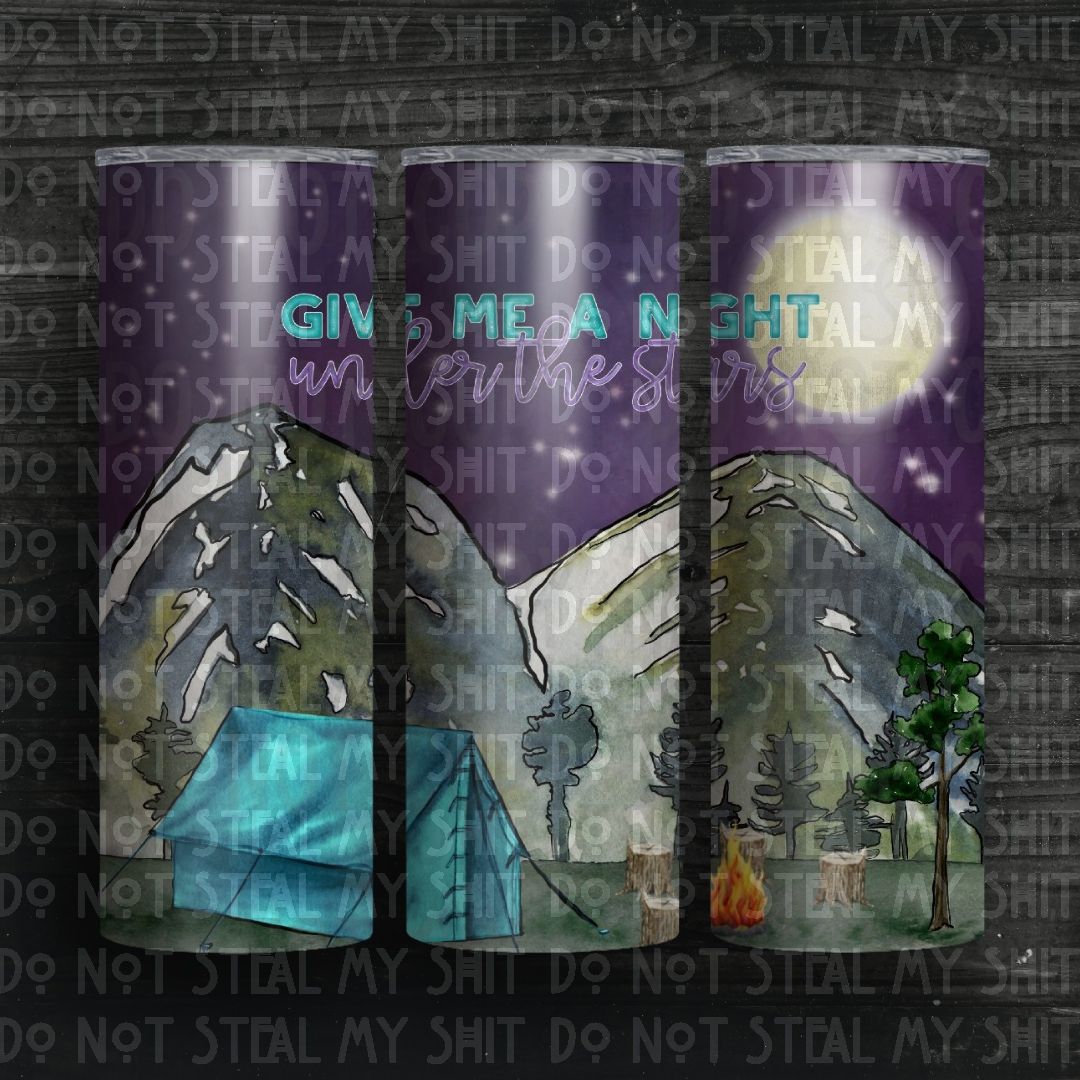 Give Me A Night (TE) 20 oz Skinny Tumbler