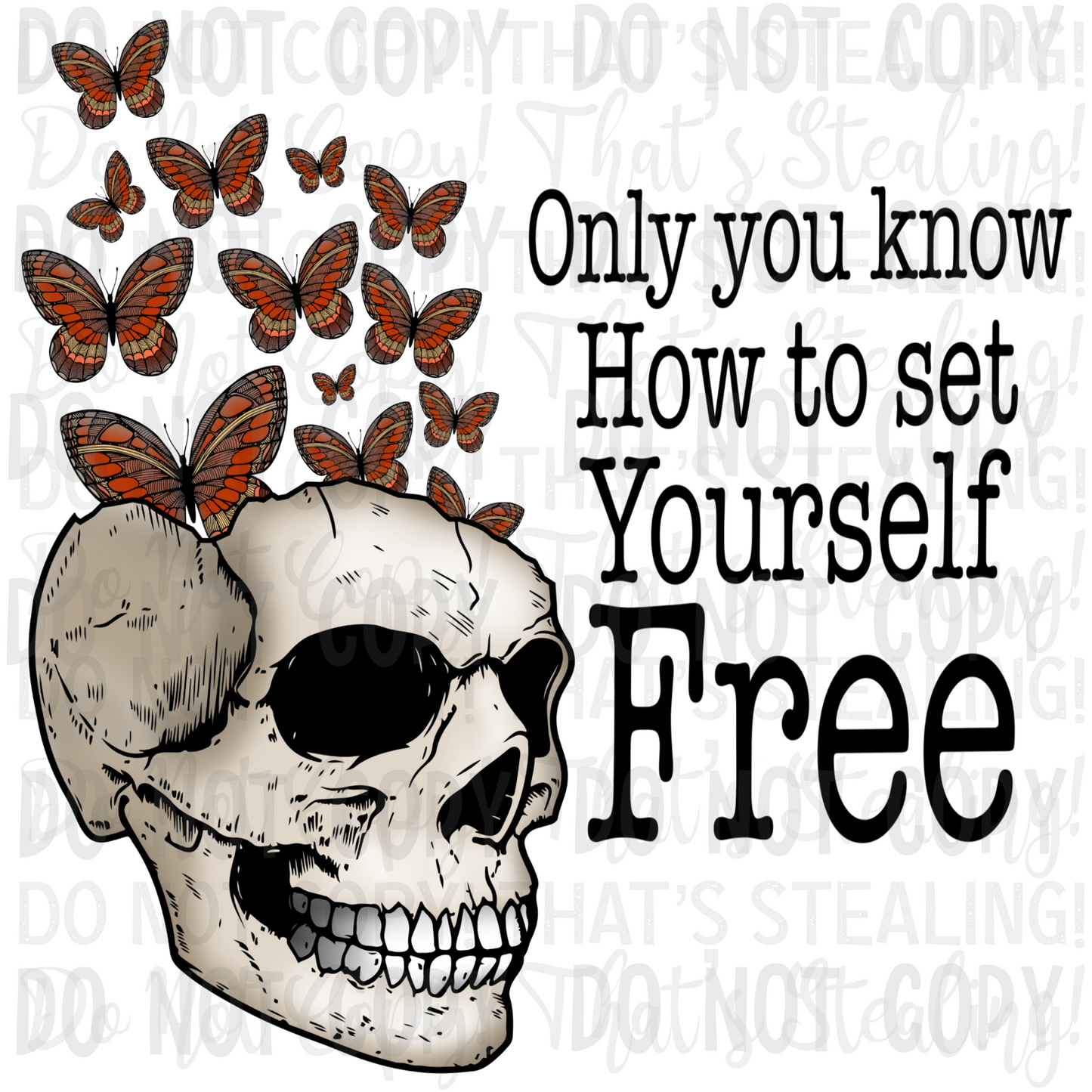 Only You Know How To Set Yourself Free