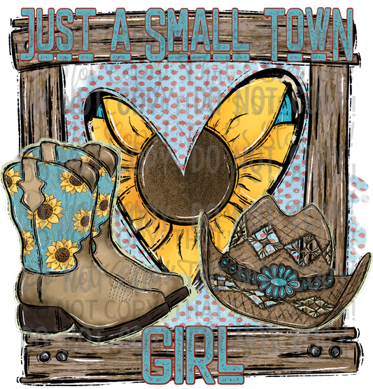 Country & Western - Just A Small Town Girl (SS)