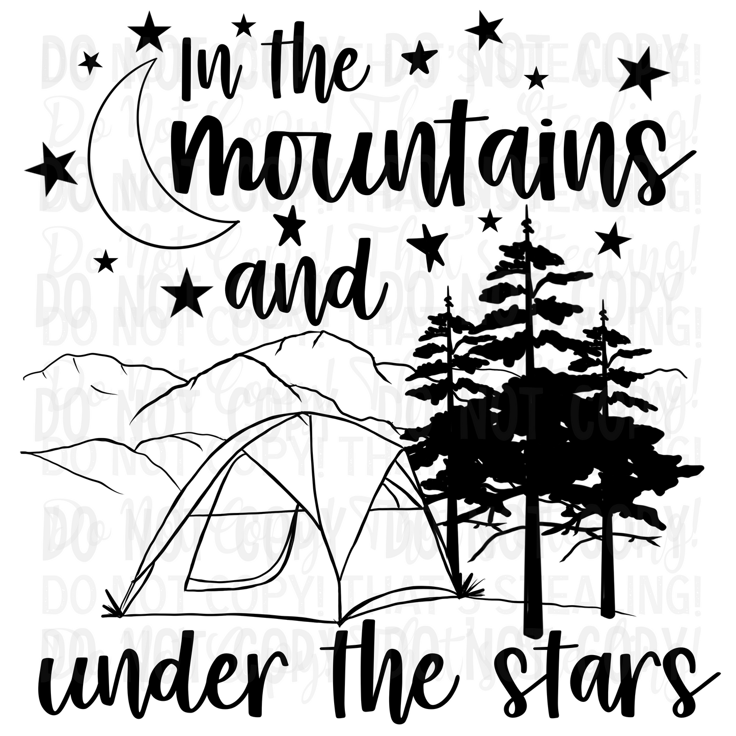 In The Mountains and Under The Stars (SD)