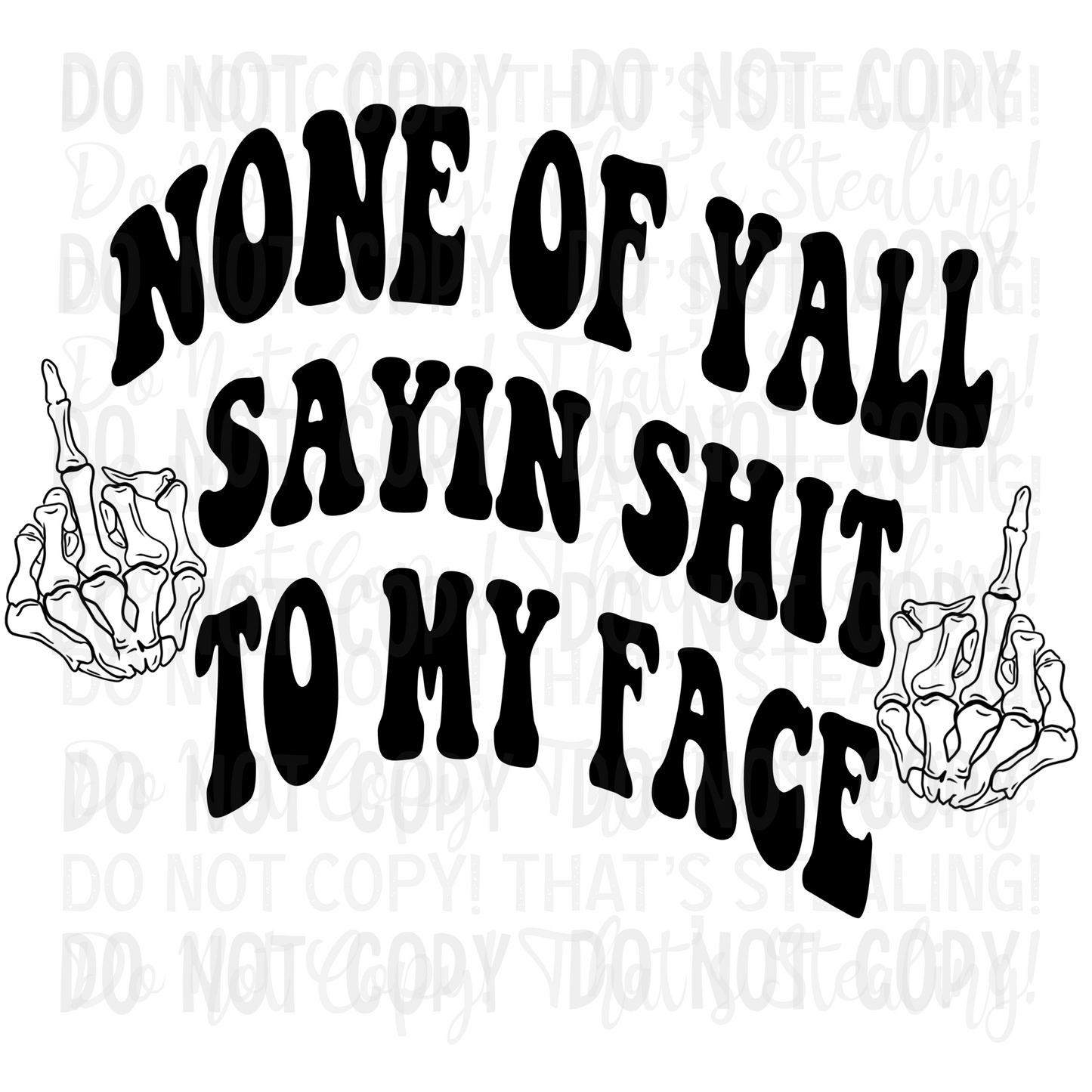 Unfiltered - None Of Y'all Sayin Sh*t To My Face (SD)