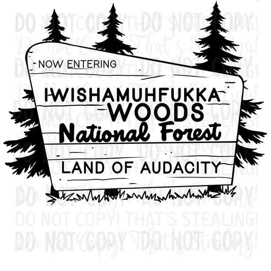 Unfiltered - WISHAMUHFUKKA Woods (SD)