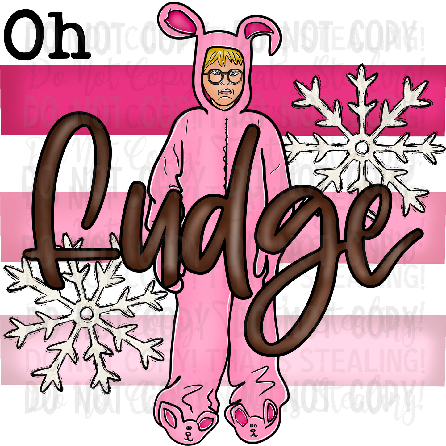 Christmas - Oh Fudge (TE) 20 oz Skinny Tumbler