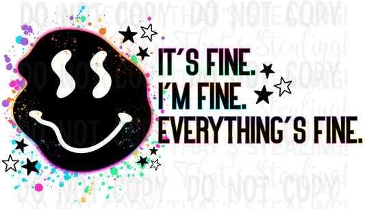 I'm Fine, Everything's Fine (TE)