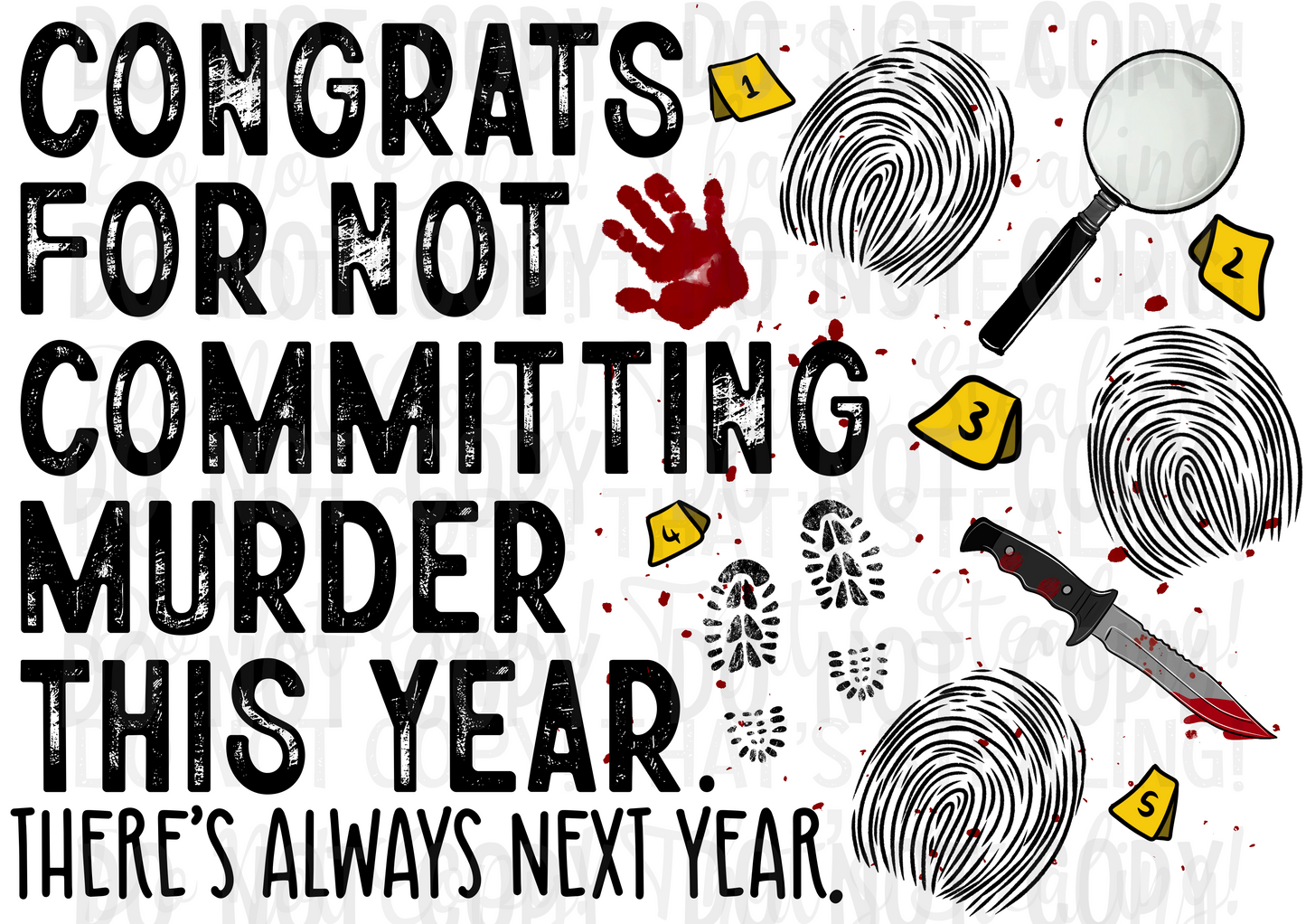 Congrats For Not Committing Murder (TE)