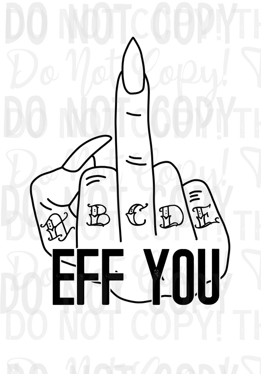 Unfiltered - ABCD EFF You (TWD)